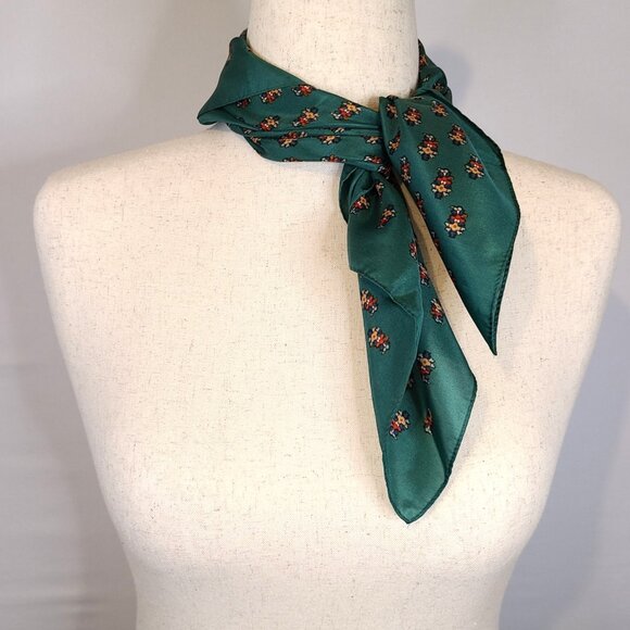 Echo Accessories - ECHO 100% Pure Silk Scarf - Green